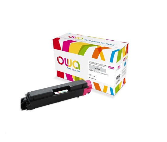 OWA Armor toner pro KYOCERA FS-C5250, 2026, 5000 Stran, TK590M, červená/magenta + waste box (TK-590M)