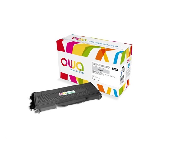 OWA Armor toner pro BROTHER HL 2140, 2150, 2170, 2600 Stran, TN2120,  černá/black (TN-2120)