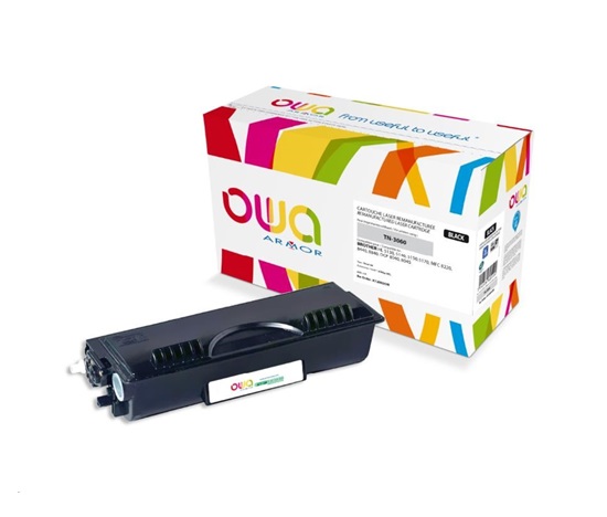 OWA Armor toner pro BROTHER HL 5130, 5140, 5150, 5170 MFC 8220, 8440, DCP 8045, 6700 Stran,TN3060,černá/black (TN-3060)