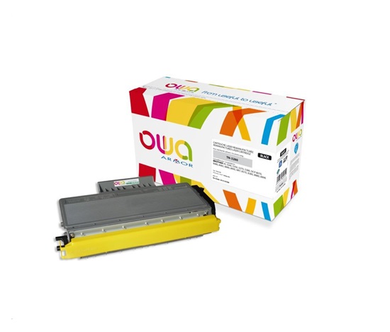OWA Armor toner pro BROTHER HL 5340, 5350, 5370, 5380, 8000 Stran, TN3280,  černá/black (TN-3280)