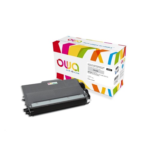 OWA Armor toner pro BROTHER HL 5440,5480,6180 MFC 8510,8515, 8520 DCP 8110, 3000 Stran, TN3330,  černá/black (TN-3330)
