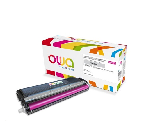 OWA Armor toner pro BROTHER HL 3040, 3070, DCP 9010, MFC9120, 9320, 1400 Stran, TN230M, červená/magenta (TN-230M)