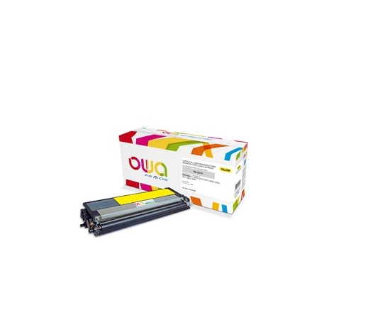 OWA Armor toner pro BROTHER HL L8250, 8350, DCP L8400, 8450, MFC L8650, 8850, 1500 Stran, TN321Y, žlutá/yellow (TN-321Y)