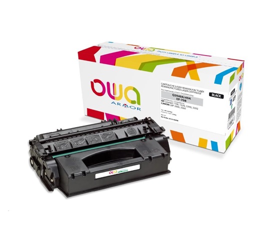 OWA Armor toner pro HP Laserjet 1160, 1320, AIO 3390, 3392, 2500 Stran, Q5949A, černá/black