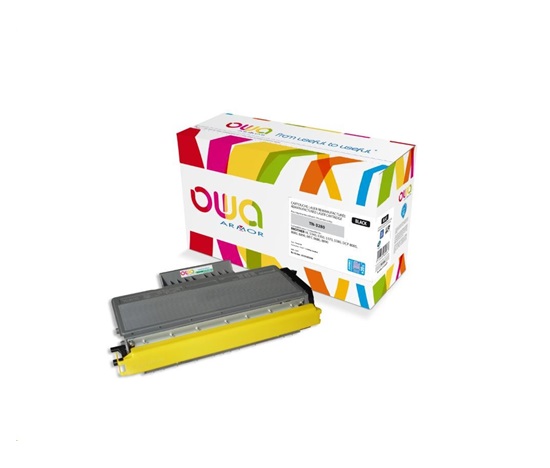 OWA Armor toner pro BROTHER HL 5340, 5350, 5370, 5380, 11000 Stran, TN3280,  černá/black (TN-3280 JUMBO)