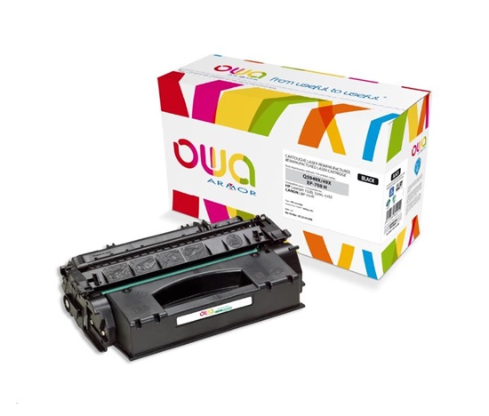 OWA Armor toner pro HP Laserjet 1320, AIO 3390, 3392, 6000 Stran, Q5949X, černá/black