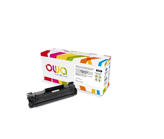 OWA Armor toner pro HP Laserjet P1005, P1006, 1500 Stran, CB435A, černá/black