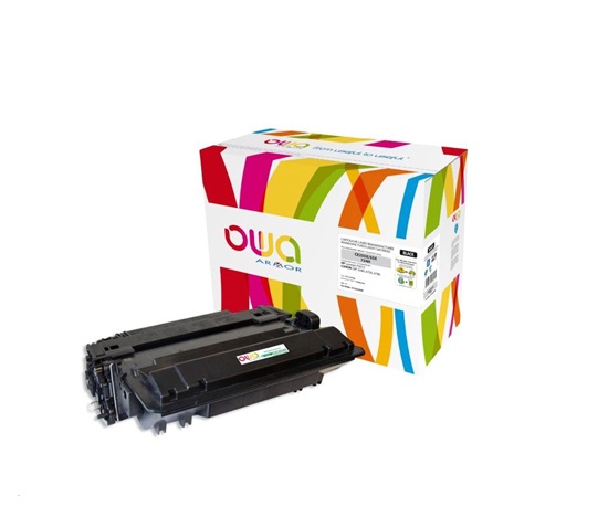 OWA Armor toner pro HP Laserjet P3015, Ese 500 MFP M525, Pro M521, 12500 Stran, CE255X, černá/black
