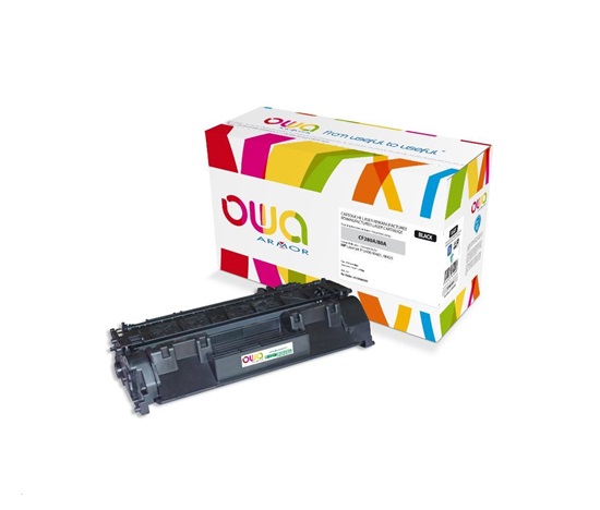 OWA Armor toner pro HP Laserjet Pro 400 M401, M425, 2700 Stran, CF280A, černá/black