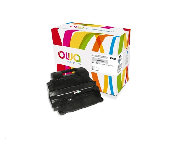 OWA Armor toner pro HP Laserjet Ese M601, M602, M603, M4555, 10000 Stran, CE390A, černá/black