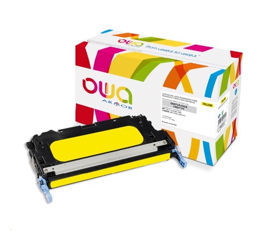 OWA Armor toner pro HP Color Laserjet 3600, 4000 Stran, Q6472A, žlutá/yellow