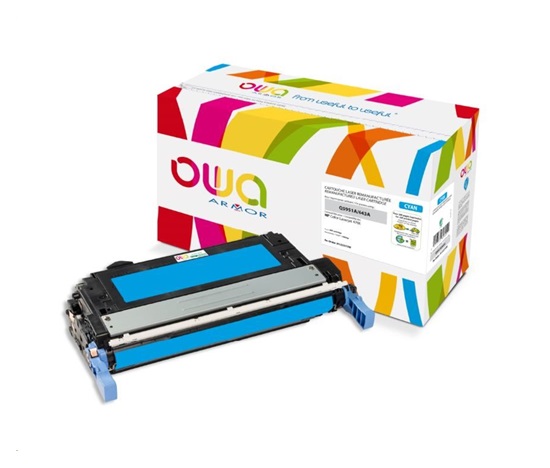 OWA Armor toner pro HP Color Laserjet 4700, 10000 Stran, Q5951A, modrá/cyan