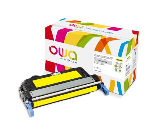 OWA Armor toner pro HP Color Laserjet 4700, 10000 Stran, Q5952A, žlutá/yellow