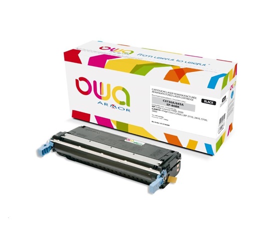 OWA Armor toner pro HP Color Laserjet 5500, 5550, 13000 Stran, C9730A, černá/black