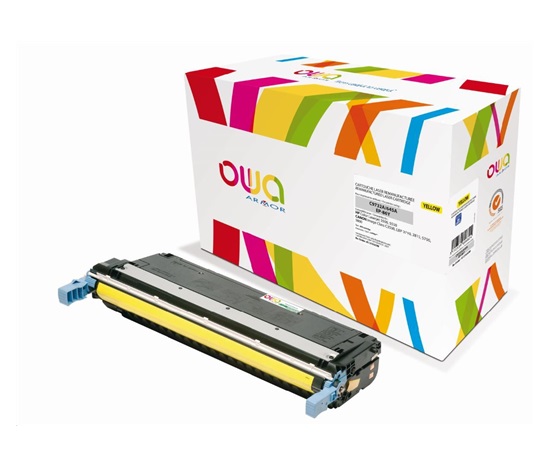 OWA Armor toner pro HP Color Laserjet 5500, 5550, 12000 Stran, C9732A, žlutá/yellow