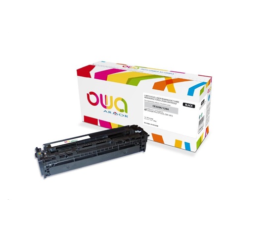 OWA Armor toner pro HP Laserjet Pro CP1525, 2000 Stran, CE320A, černá/black