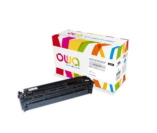 OWA Armor toner pro HP Color Laserjet Pro 200 M251, M276, 1600 Stran, CF210A, černá/black