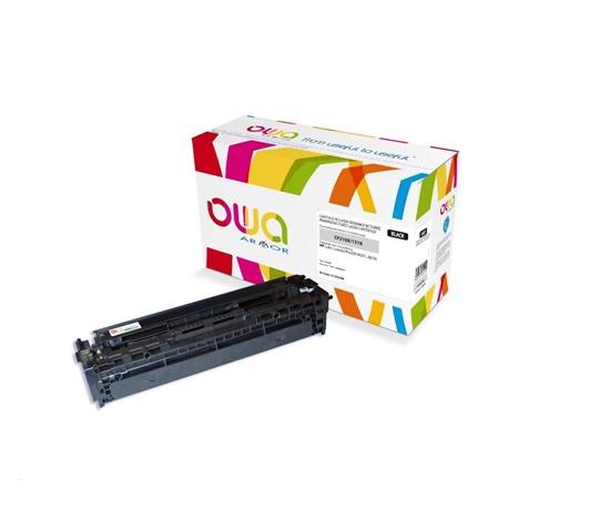 OWA Armor toner pro HP Color Laserjet Pro 200 M251, M276, 2400 Stran, CF210X, černá/black