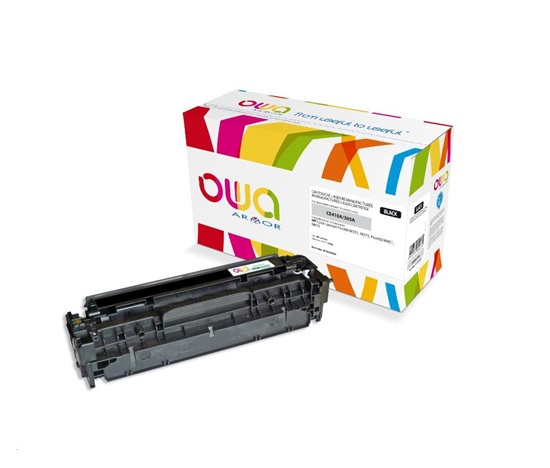 OWA Armor toner pro HP Color Laserjet Pro300 M351, M375, Pro400 M451, M475, 2200 Stran, CE410A, černá/black
