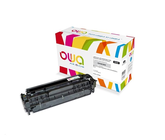 OWA Armor toner pro HP Color Laserjet Pro300 M351, M375, Pro400 M451, M475, 4000 Stran, CE410X, černá/black