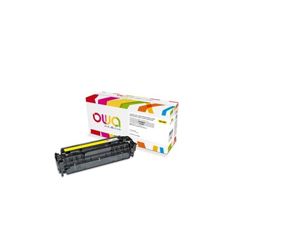OWA Armor toner pro HP Color Laserjet Pro M476, 2700 Stran, CF382A, žlutá/yellow