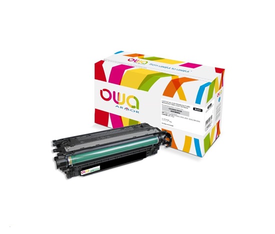 OWA Armor toner pro HP Color Laserjet CP3525, 5000 Stran, CE250A, černá/black