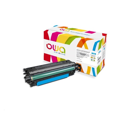OWA Armor toner pro HP Color Laserjet CP3525, 7000 Stran, CE251A, modrá/cyan