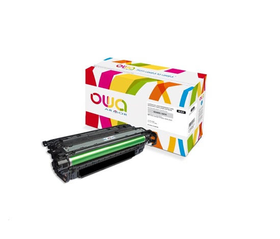 OWA Armor toner pro HP Color Laserjet CP4025/4520/4525, 8500 Stran, CE260A, černá/black