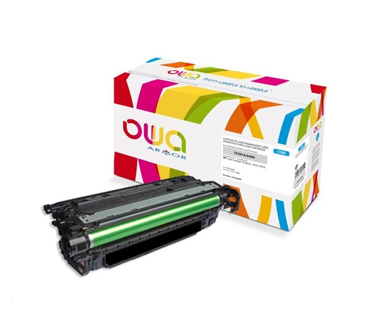 OWA Armor toner pro HP Color Laserjet CP4025/4520/4525, 11000 Stran, CE261A, modrá/cyan