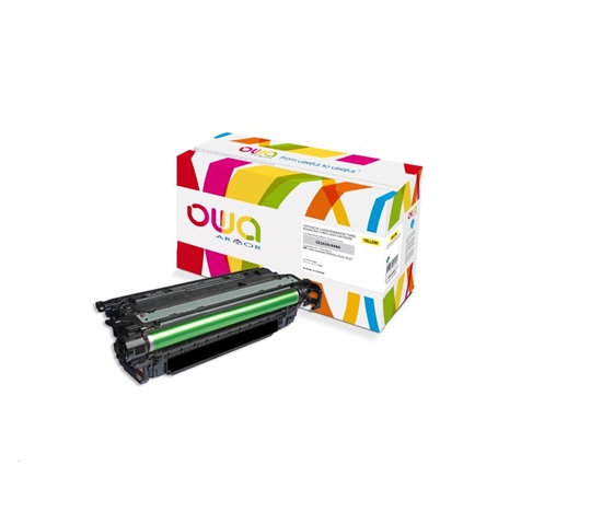 OWA Armor toner pro HP Color Laserjet CP4025/4520/4525, 11000 Stran, CE262A, žlutá/yellow