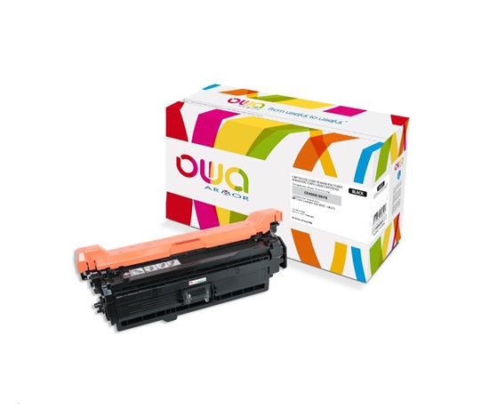 OWA Armor toner pro HP Color Laserjet Ese 500 M551, M575, 11000   Stran, CE400X, černá/black
