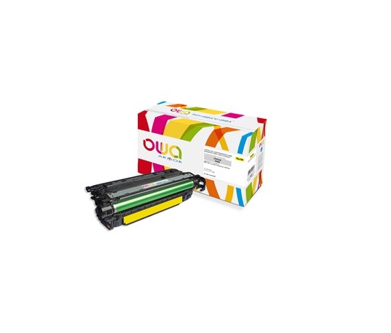 OWA Armor toner pro HP Color Laserjet Ese CM4540, 12500 Stran, CF032A, žlutá/yellow