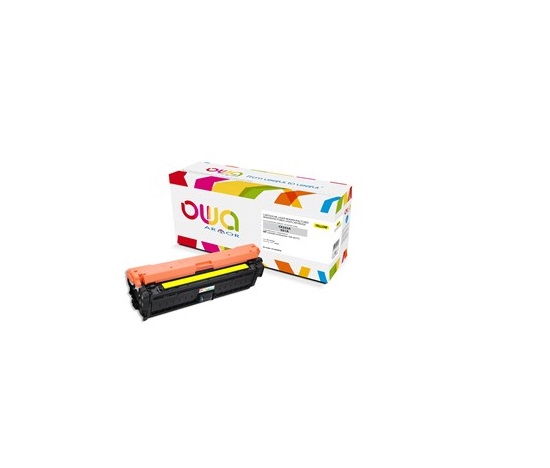 OWA Armor toner pro HP Laserjet Ese 700 M775, 16000 Stran, CE342A, žlutá/yellow