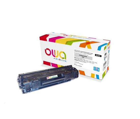 OWA Armor toner pro HP Laserjet P1002, 1100, 1101, 1102, 1103, 1104,1108, M1130, 3200 Stran, CE285A JUMBO, černá/black