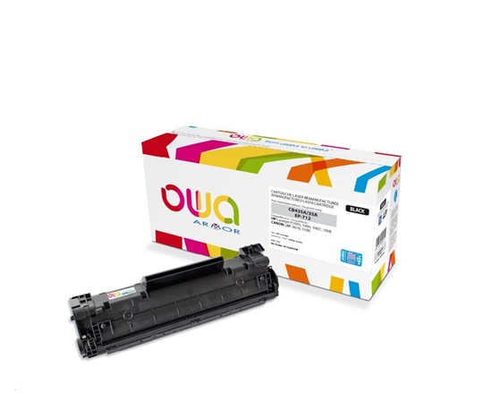 OWA Armor toner pro HP Laserjet P1005, 1006, 1007, 1008, 2500 Stran, CB435A JUMBO, černá/black