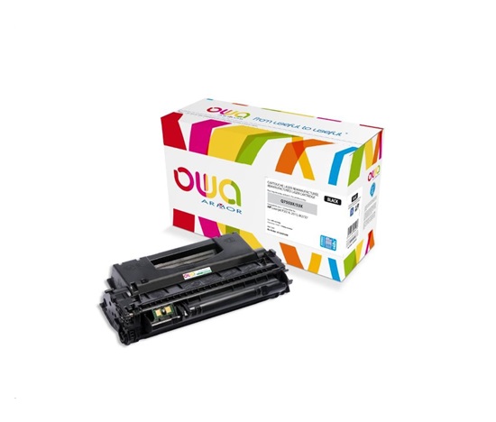 OWA Armor toner pro HP Laserjet P2014, 2015, M2727, 10000 Stran, Q7553X JUMBO, černá/black