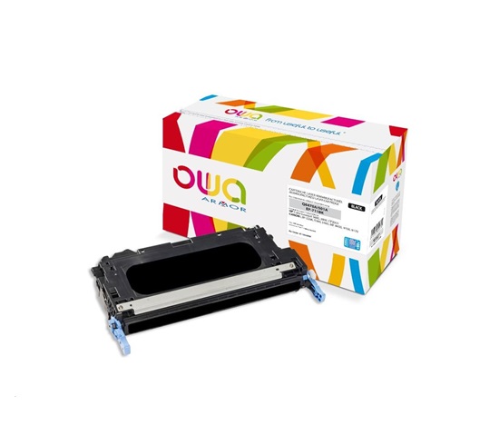 OWA Armor toner pro HP Color Laserjet 3600, 3800, CP3505, 11000 Stran, Q6470A JUMBO, černá/black