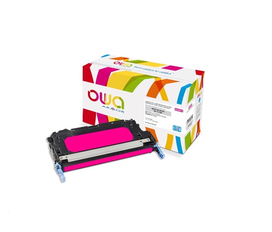 OWA Armor toner pro HP Color Laserjet 3600 CP3505, 8000 Stran, Q6473A JUMBO, červená/magenta