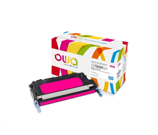 OWA Armor toner pro HP Color Laserjet 3800, 8000 Stran, Q7583A JUMBO, červená/magenta