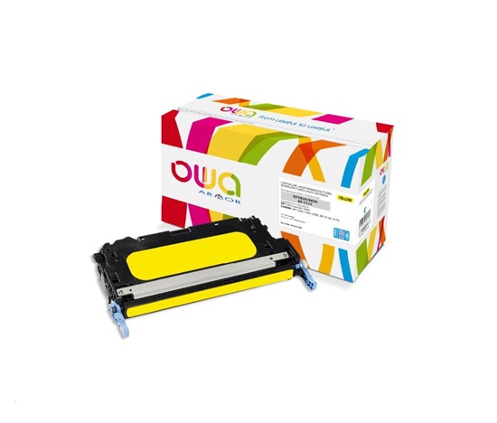 OWA Armor toner pro HP Color Laserjet 3800, 8000 Stran, Q7582A JUMBO, žlutá/yellow