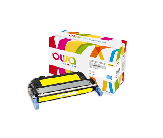 OWA Armor toner pro HP Color Laserjet 4700, 15000 Stran, Q5952A JUMBO, žlutá/yellow