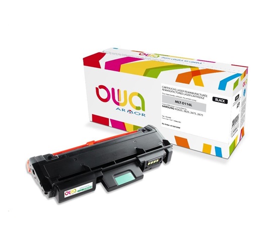 OWA Armor toner pro SAMSUNG Xpress M2625, 2675, 2825, 2835, 2875, 2885, 3000Stran,MLTD116L,černá/black(MLT-D116L,SU828A)