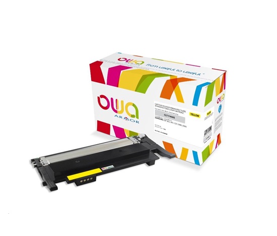 OWA Armor toner pro SAMSUNG CLP 360, 365, CLX 3300, 3305, 1000 Stran, CLTY406S, žlutá/yellow (CLT-Y406S,SU462A)