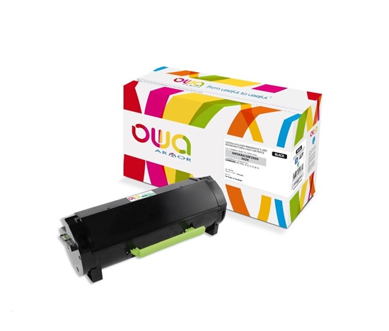 OWA Armor toner pro LEXMARK MS410, 415, 510, 610, 10000   Stran, 50F2X00, černá/black