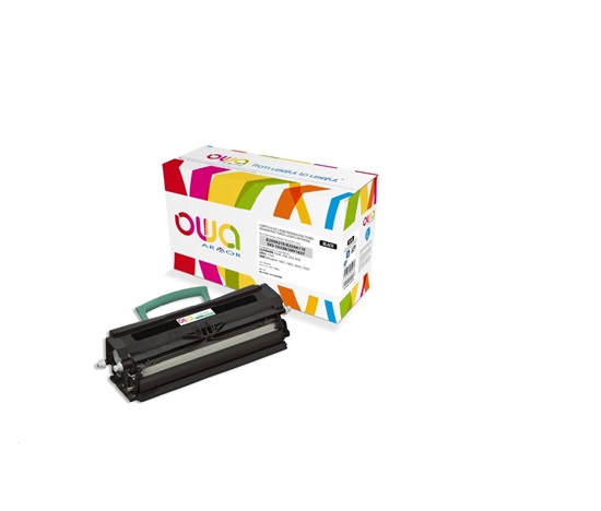 OWA Armor toner pro LEXMARK E250, 350, 352, 450, 3500 Stran, E250A11E, černá/black