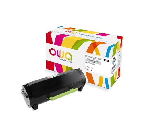 OWA Armor toner pro LEXMARK MS510, 610, 20000   Stran, 50F2U00, černá/black