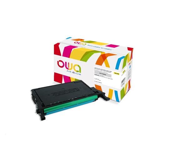 OWA Armor toner pro SAMSUNG CLP 620, 670, 4000 Stran, CLTY5082L, žlutá/yellow (CLT-Y5082L,SU532A)
