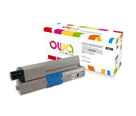 OWA Armor toner pro OKI C511, C531, MC 562, 7000 Stran, 44973508, černá/black