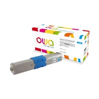 OWA Armor toner pro OKI C511, C531, MC 562, 5000 Stran, 44469724, modrá/cyan