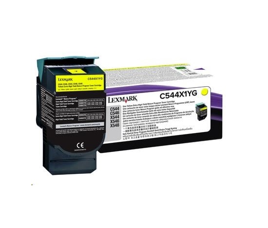 LEXMARK C54x/X54x Black CRTG Extra Return